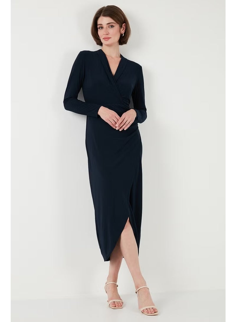 Lela Ruched Jersey Dress - Image 4